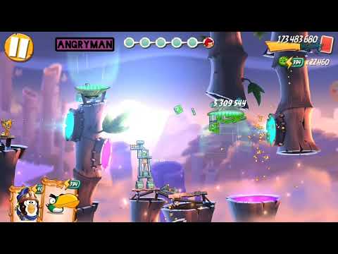 Angry Birds 2 - THE MAP - Level 1676 + 1677 + 1678 + 1679 + Boss Level 1680 AB2 (3192 FP)