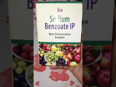 Sodium benzoate powder, for food, 25 kg