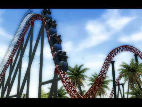 Red Star - Roller coaster | RCT3 .