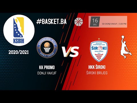 KK Promo vs HKK Široki - KSBIH - 2020/2021