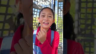 Ellie and Andrea Conquer the Big Slide and Be Brave!