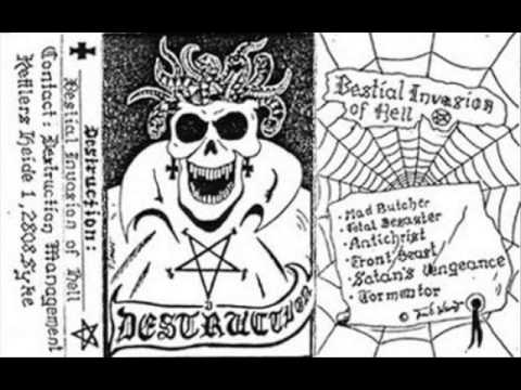 Destruction - Bestial Invasion Of Hell (EP) - 1984