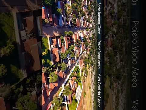 SANTA BÁRBARA DE GOIÁS, PROJETO VISÃO AÉREA - VISTA GERAL DA CIDADE PARTE 02/04.