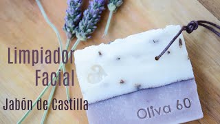 Limpiador facial con jabon de Castilla