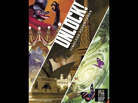 QQND Déballage UNLOCK TIMELESS ADVENTURES