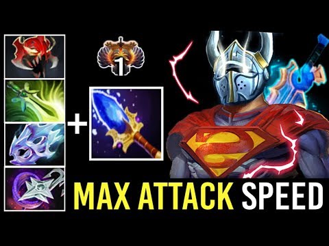 CRAZY TOP 1 MMR New Style Sven Madness Max Attack Speed Epic Late Game Battle Sumail vs Yawar Dota 2
