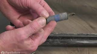 Whirlpool Washer Repair - How to Replace the Counter Balance Spring Kit (Whirlpool # 285901)