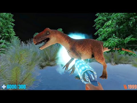 Survive in Space with Dinosaurs. FPS Perspective! Animal Revolt Battle Simulator