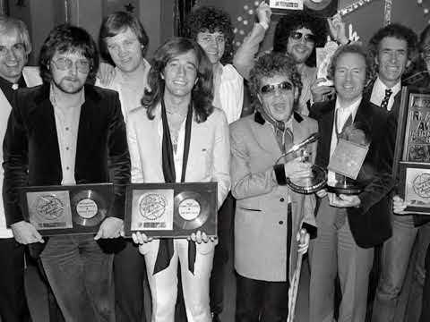 The Bee Gees win Best Group of 1978 at The British Rock and Pop Awards