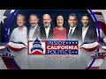 California Governor S Debate Full Broadcast