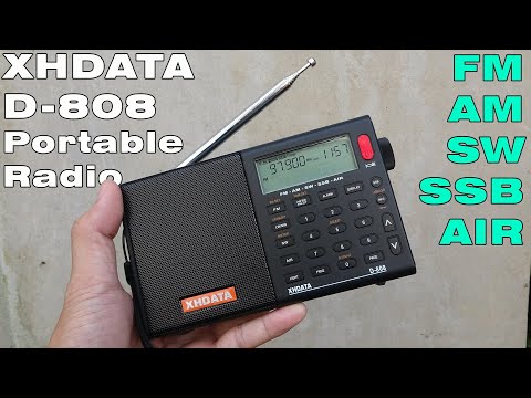 What's Inside XHDATA D-808 Portable Radio