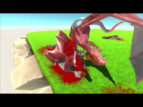 NEW UPDATE MONSTER! WYVERN VS HYDRA - Animal Revolt Battle Simulator