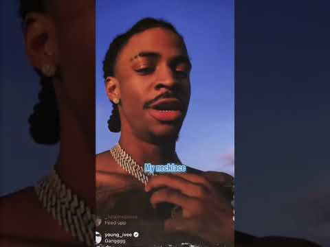 Ja Morant relating to Lil Baby’s lyrics 😂 #lilbaby #jamorant