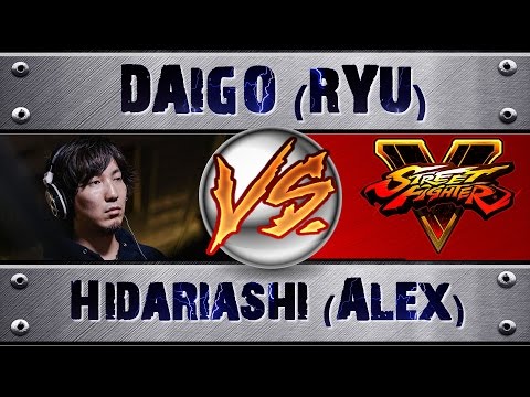 Street Fighter 5 MCZ DAIGO THE BEAST (RYU) VS Hidariashi (Alex) (X4) PRO RANKED MATCH - VER 1.02 HD