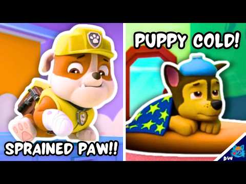Every Time a Pup was Hurt or Sick in Paw Patrol 🤕