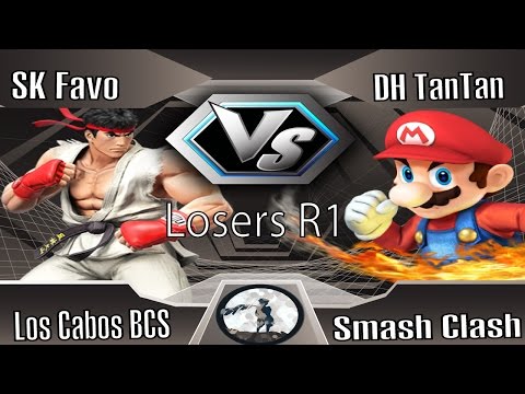 Smash Clash - SK  | Favo (Ryu) VS DH |  TanTan (Mario) - Losers R1