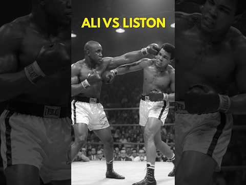 Muhammad Ali Faces Sonny Liston