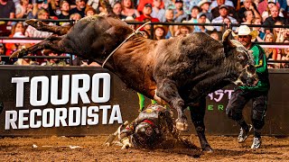 O touro recordista da PBR Mundial continua invicto (Bull Magic Potion)