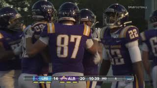 CAA Football Week 8 Highlights | UAlbany 35, Rhode Island 28