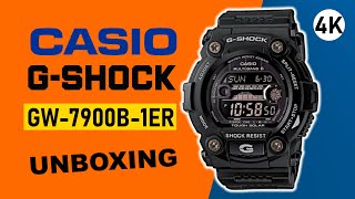 Casio G-Shock GW-7900B-1ER Unboxing 4K