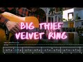 Velvet Ring Big Thief Сover Guitar Tab Lesson Tutorial