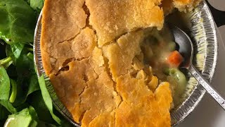 Frozen Chicken Pot Pie in Air Fryer Recipe