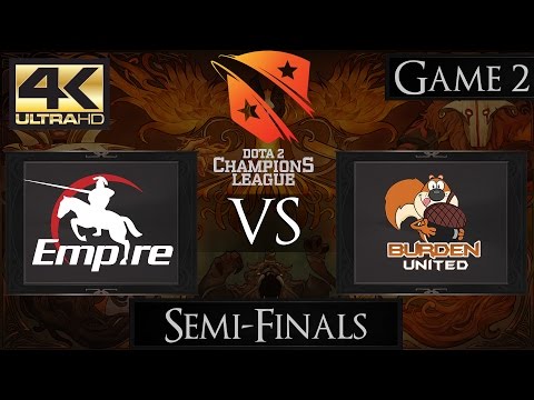 Dota 2 Empire vs Burden United | D2CL Season 5 [4k]