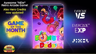 Evercade Game Of The Month Indie Heroes 3 - Donut Dodo! Also HERO Credits updated On Evercade EXP!
