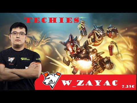 [DOTA 2] VP.W_Zayac the TECHIES [OFFLANE] [7.25C]