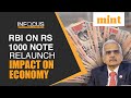 Rs 1000 Note To Be Relaunched RBI Clarifies Watch Mint In Focus