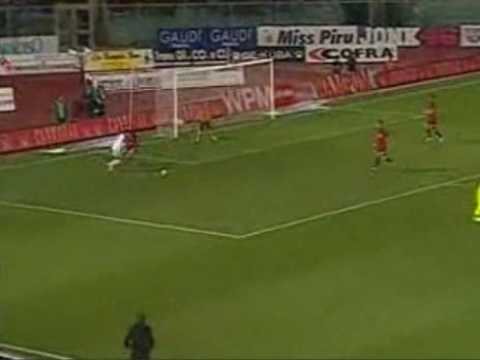 Primo Gol di Guberti nel Bari _ Livorno-Bari 17/2/2009