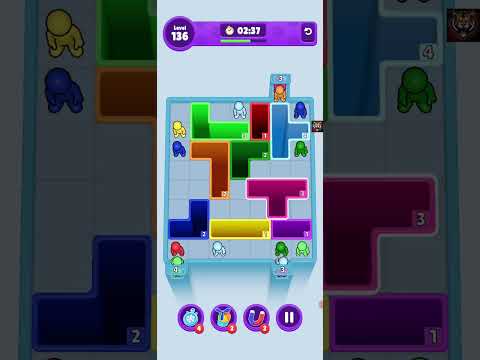 Drop Away Level 136 Solution Walkthrough