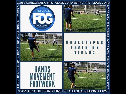 Goalkeeper Training | inside FCG | a multi skilled session that utilises handling movement footwork