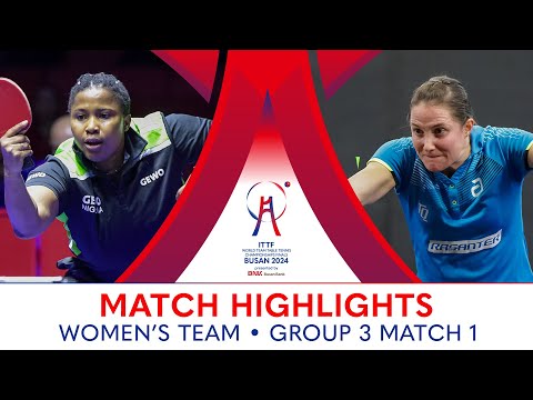 Offiong Edem (NGR) vs Sabine Winter (GER) | WT G3 - Match 1 | #ITTFWorlds2024