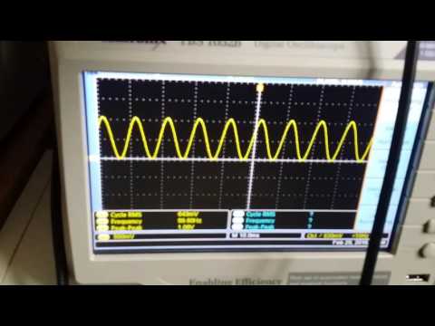 AD9850 simple wave generator