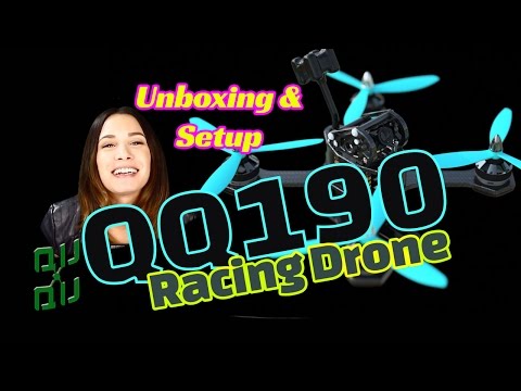 QQ190 RTF Racing Drone Unboxing and Initial Setup