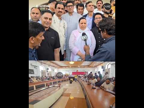 We fulfilled our commitment by naming the school after Syed Adil Ahmed Shah, who sacrificed his life while saving tourists. His courage and bravery will always inspire future generations: Minister #sakinaitoo speaks with #KNS South Bureau Head Tassaduq Rashid.