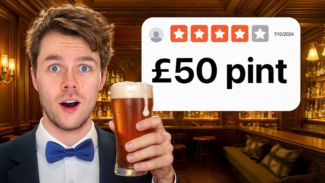I Tried London’s Most Expensive Pubs