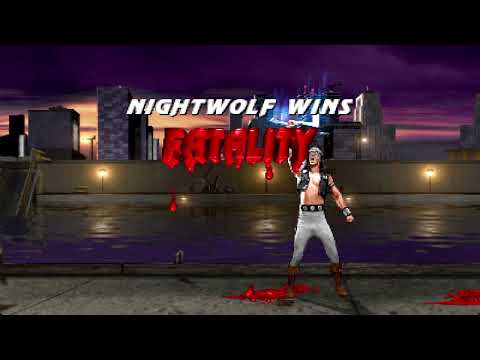Gioco di Mortal Kombat: Nightwolf Fight e Fatality