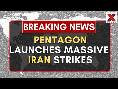 US Military Attack Iran: Pentagon confirms major operation targeting Iranian facilities| NewsX World