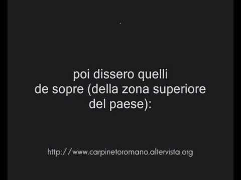 La guerra "dammonte" e "dabballe", Alfredo Centra