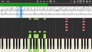 [Synthesia] Alice In Wonderland - Bill Evance (80%)