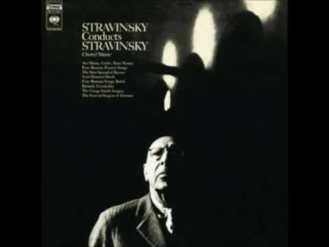 Igor Stravinsky - Veruyu/Credo (1964 revision) Slavonic text