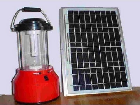 Solar lantern lamp