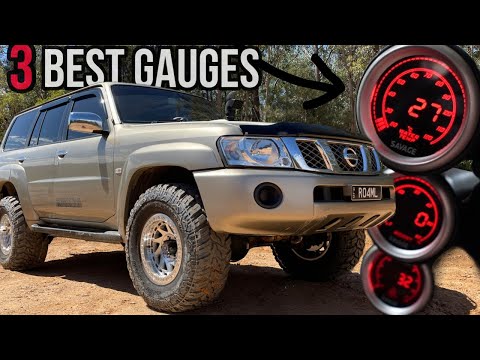BEST GAUGES FOR 4WDs??? Clean Pillar Gauge Setup + 3 Inch Exhaust