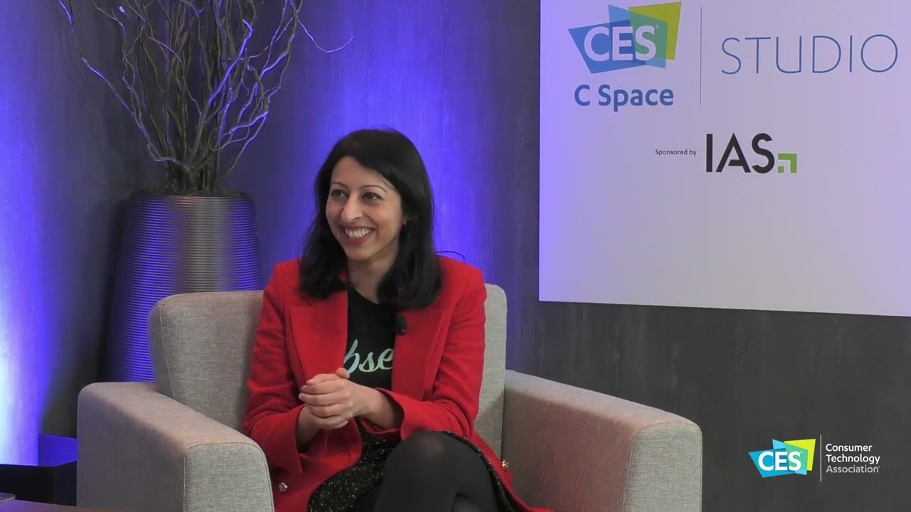 Obsess' CEO, Neha Singh, In The C Space Studio – CES 2024
