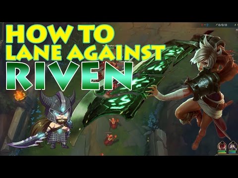 TRYNDAMERE VS RIVEN TOP: DIAMOND SOLOQ - SURE WAY TO BEAT RIVEN EVERYTIME [Patch 7.7]