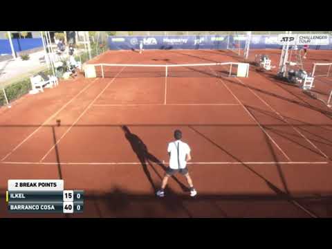 Cem Ilkel (TUR) vs Javier Barranco Cosano (ESP) Antalya 3 challenger,  2 Round