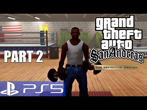GTA San Andreas Remaster PS5 - Gameplay Walkthrough Part 2 (GTA Definitive Edition 2021) 4K UHD