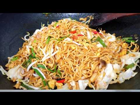 Delicious Indonesian Style Fried Noodle, Resep Mie Goreng Jawa Enak ; Javanese Mee Goreng